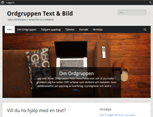 Tablet Screenshot of ordgruppen.se